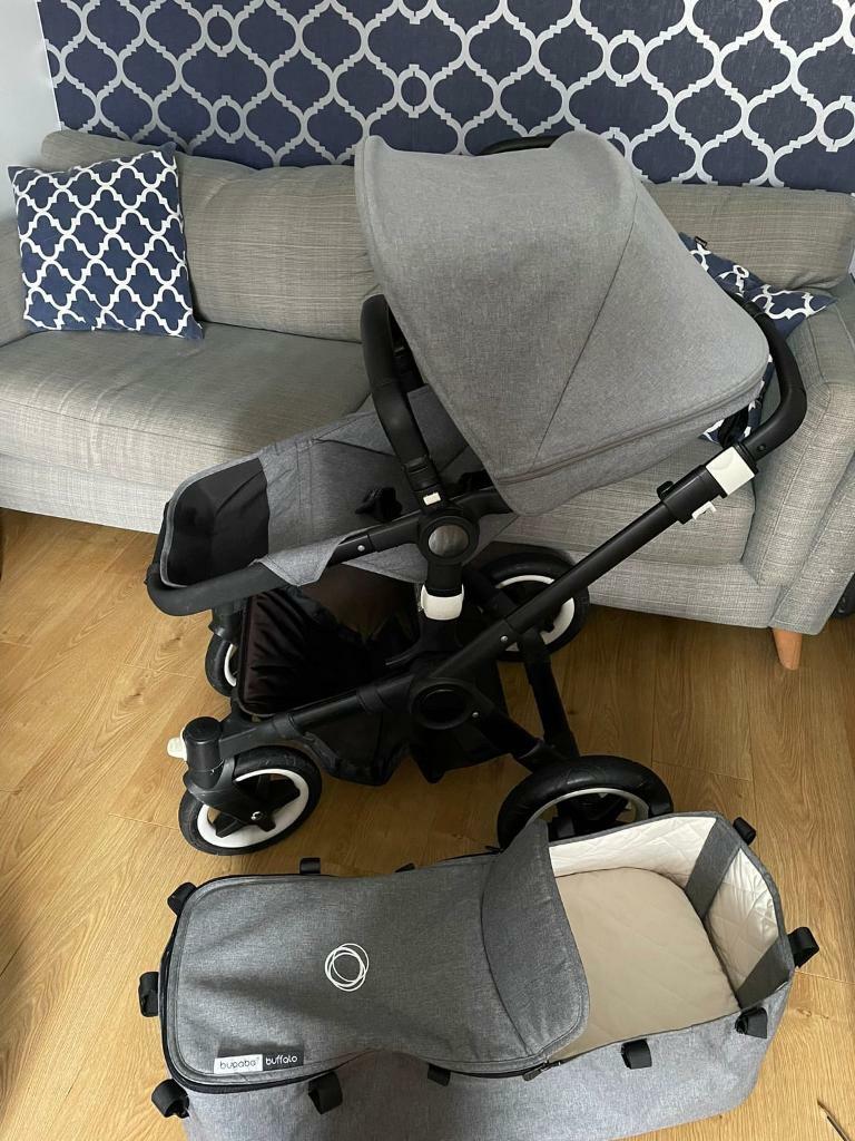 bugaboo buffalo grey